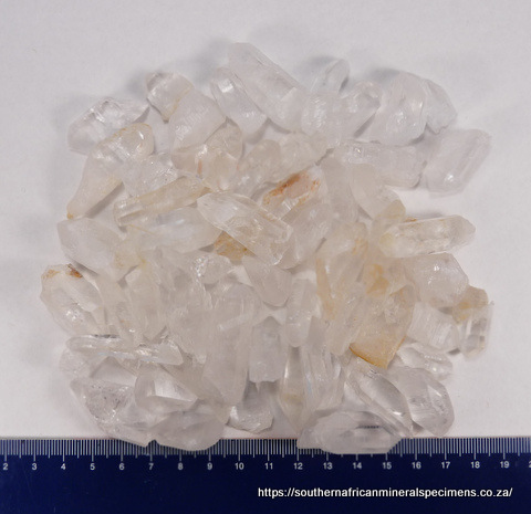 Quartz crystals of low quality (Arkansas, USA)