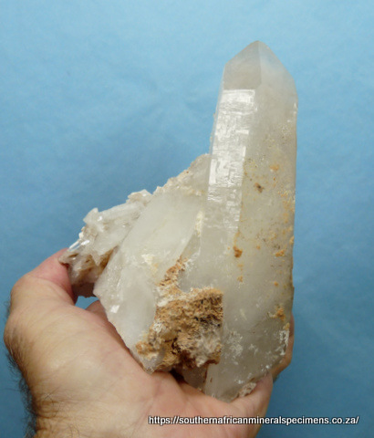 Quartz crystal group, fairly large specimen