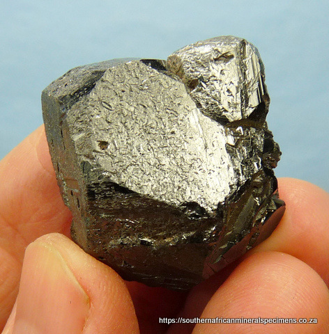 Hematite crystal with interesting faces